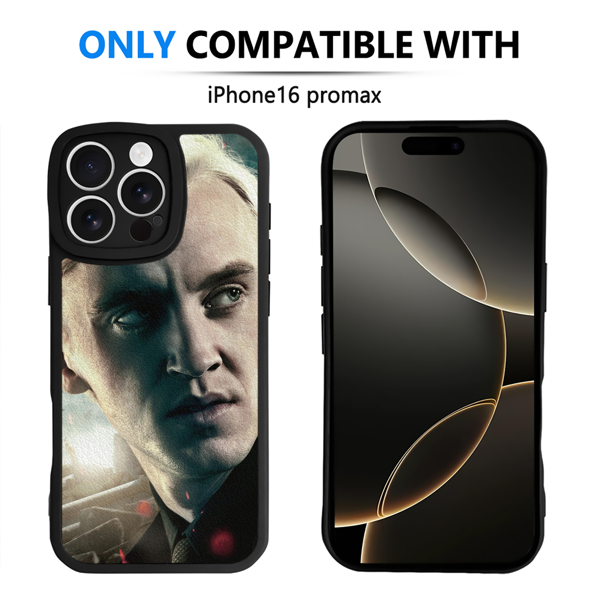 （画像用） Harry Potter ハリー・ポッターシリーズ 【iPhone 16シリーズ対応】シリコンスマホケース（レザー調） 材質：シリコン